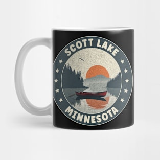 Scott Lake Minnesota Sunset Mug